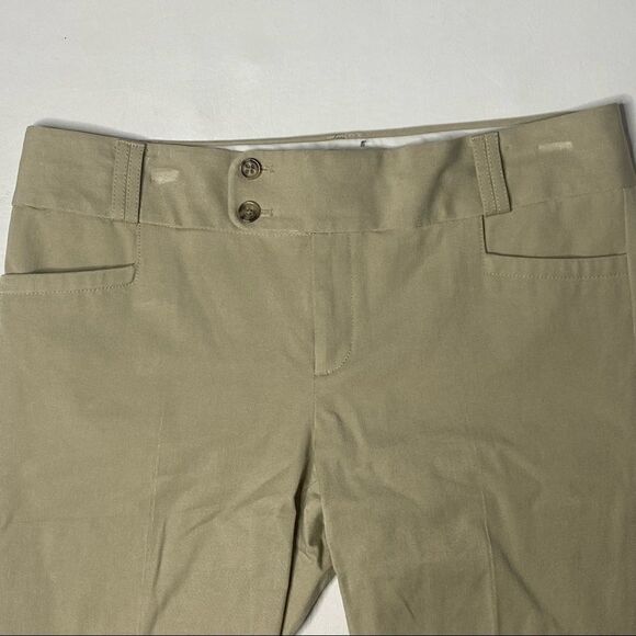 Banana Republic | The Sloan Fit Tan Capri’s - Picture 2 of 6